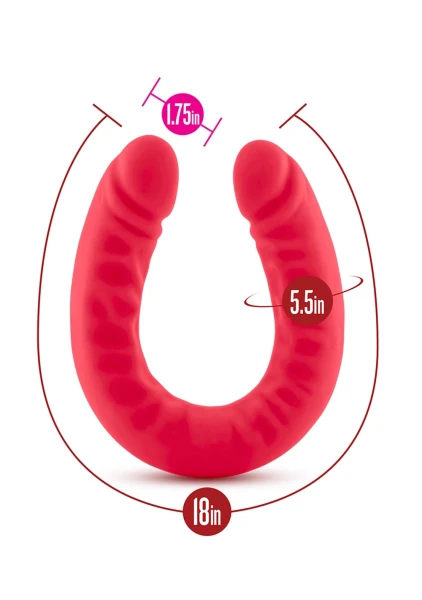 Ruse - Silicone Double Headed Dildo - 18"