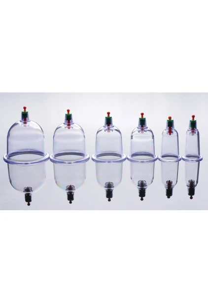 Sukshen 6 Piece Cupping Set With Acu-Points