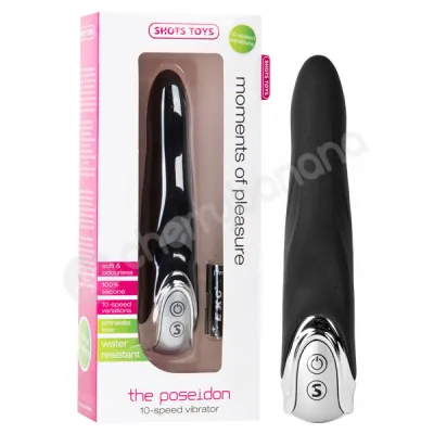Shots Toys The Poseidon Black Vibrator