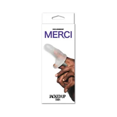 Penis Enhancers Merci Jacked Up Extender With Ball Strap Thin Frost