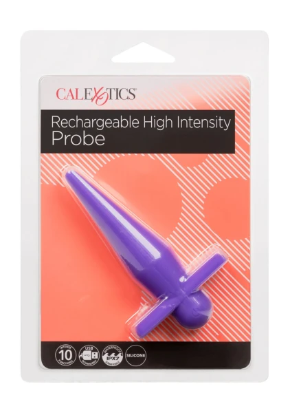 Rechargeable High Intensity Anal Probe in Purple