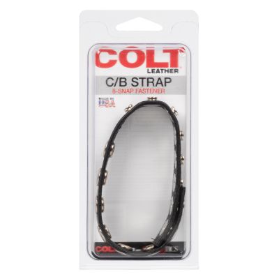 8 Snap Leather Cock Ring