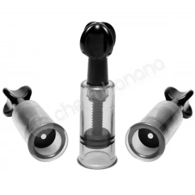 Master Series Fusion Triple Clit Nipple Suckers