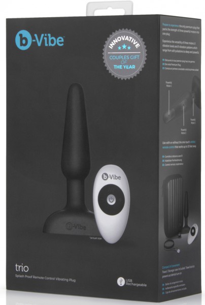 Trio Vibrating Butt Plig