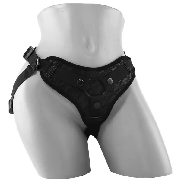 Midnight Lace Strap-On Harness by Sportsheets