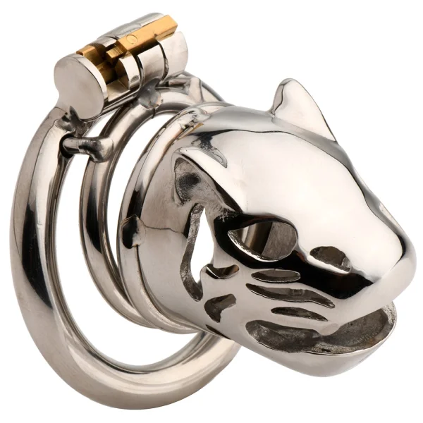 Caged Cougar Locking Chastity Cage
