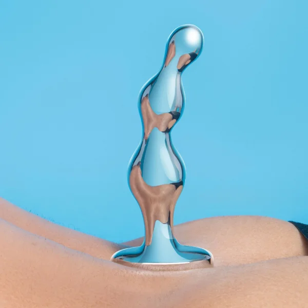 B-Vibe Stainless Steel Anal Beads