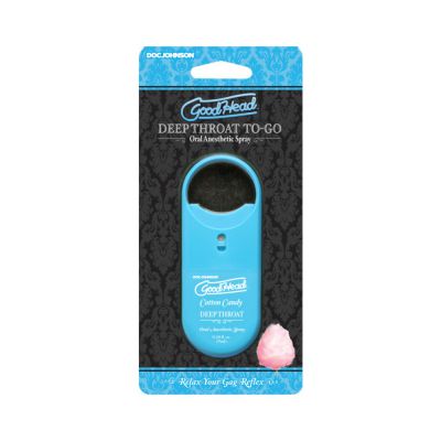 Goodhead Deep Throat Spray To go Cotton Candy 0 30 Fl Oz