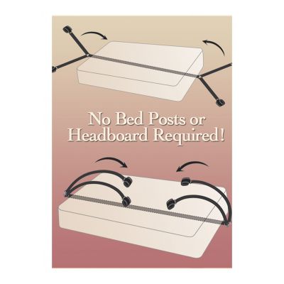Bed Bindings Restaint Kit BDSM Handcuffs