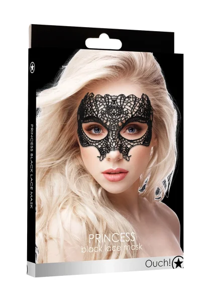 Princess Black Lace Mask