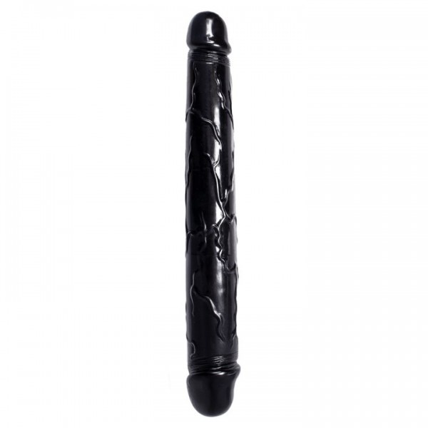 The Debauched Duo Monster Black Double-Ended Dildo – 16.25 Inch