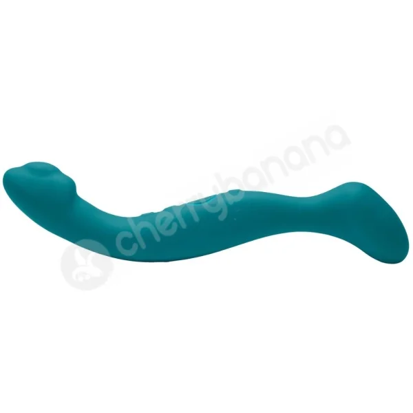 Lora Dicarlo Sway Green Dual Vibration Warming Anal & Vaginal Double Ended Massager