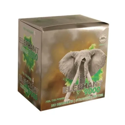 Elephant 9000 Male Enhancer 6ct Bottle