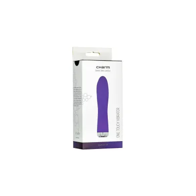Iconic Charm One Touch Vibrator Violet