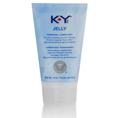 K Y Jelly 4oz Tube Personal Water Based Lubricant