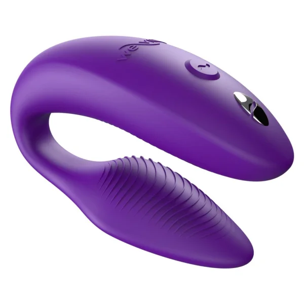 We-Vibe Sync Rechargeable Silicone Remote & App Controlled Couples Vibrator - Purple