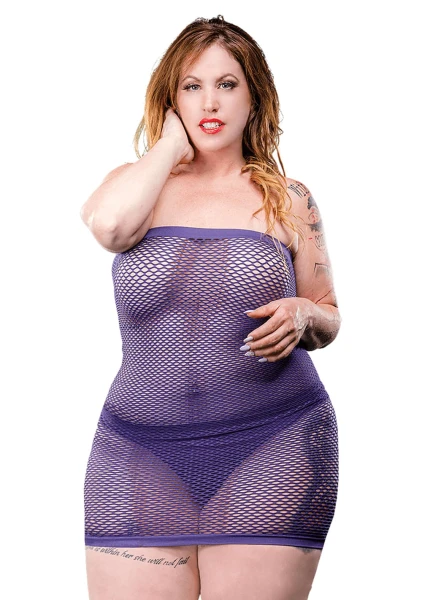 Naughty Tube Dress - Plus Size