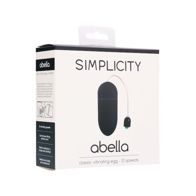 Abella Classic Vibrating Egg Black