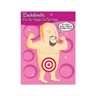 Bachelorette Party Favors Pin The Widget On The Midget Pink