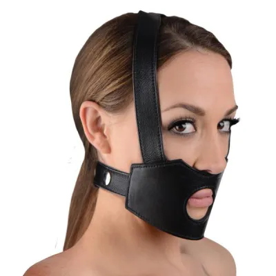 Face Fuk II Dildo Face Harness Black O S