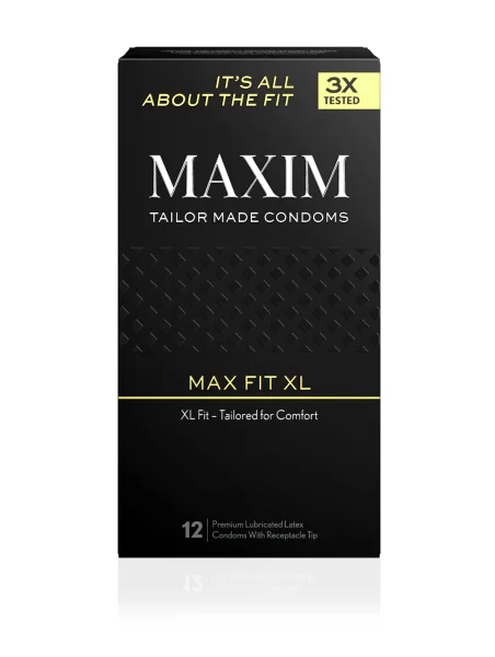 MAXIM Max Fit XL Condoms - 12PK