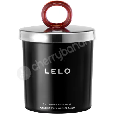 Lelo Black Pepper Pomegranate Massage Candle 150g