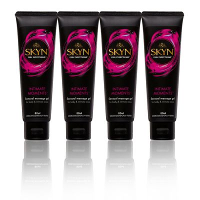 Intimate Moments Sensual Massage Gel 4 X 80mL