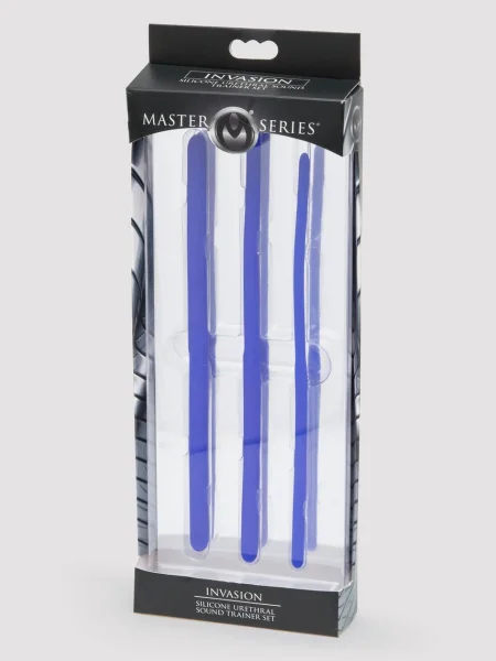 Master Series Silicone Urethral Sound Set (3 Pieces)