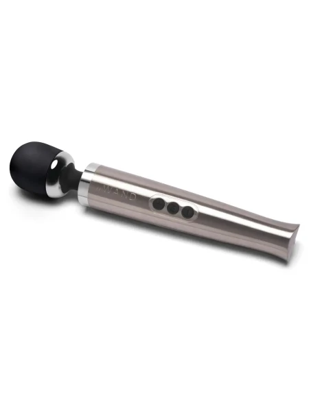 Le Wand Die Cast Rechargeable Vibrating Body Massager - Silver