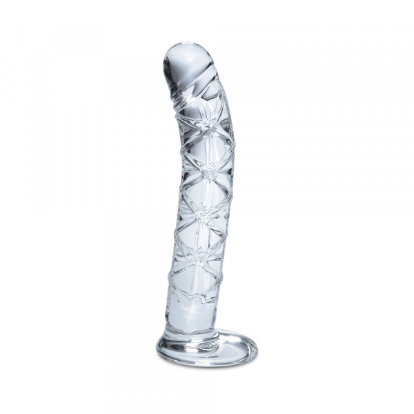Icicles No 60 Glass Spiral Textured Dildo