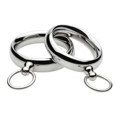 Lead Me Stainless Steel Cock Ring 1 75