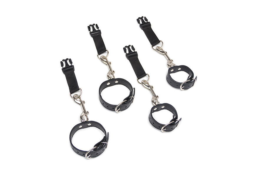 Latigo Leather Wrist & Ankle Cuff Kit for Black Label