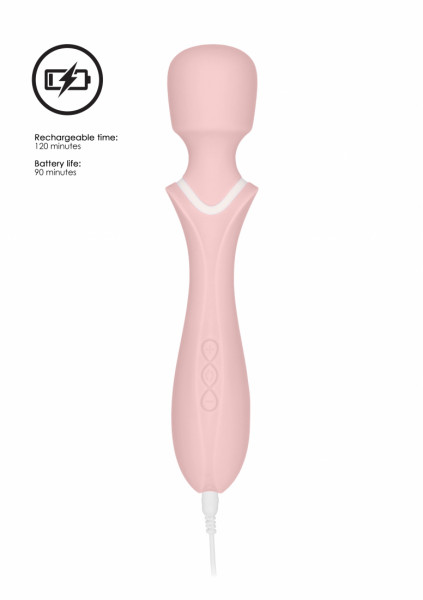 Loveline - Massage Wand - Jiggle - Pink - G Spot Stimulation