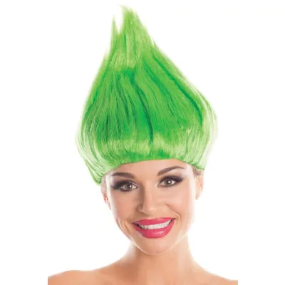 Troll Wig Green O s