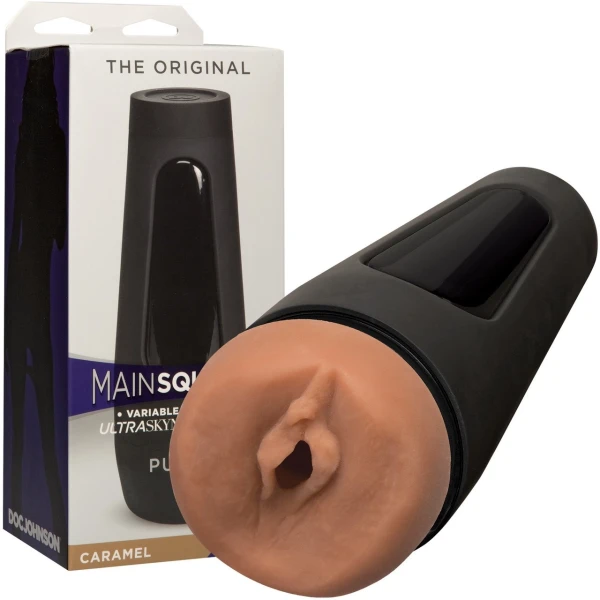 Main Squeeze - The Original Pussy Stroker - Caramel — image 6 of 6