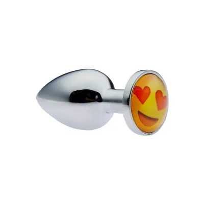 Kinki Lovey Dovey Emoji Anal Plug 2 7 Inch