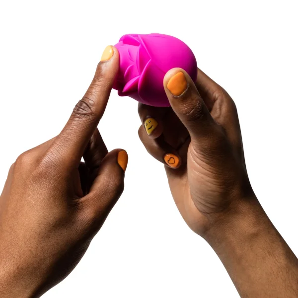 ROMP Rose Pleasure Air Rechargeable Clitoral Massaging Stimulator