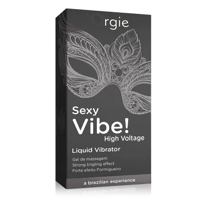 Orgie Sexy Vibe High Voltage Liquid Vibrator