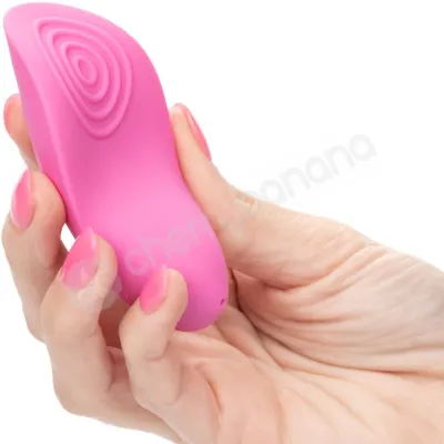 LuvMor Teases Curved Ultra Plush Silicone Clit Vulva Massager Vibe