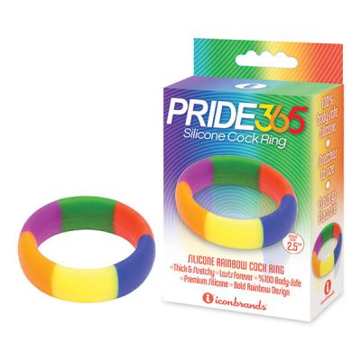 Rainbow Coloured Cock Ring