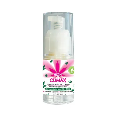 High Climax Female Stimulant With Hemp Seed Oil Display 6 Bottles 1 2 Oz Each