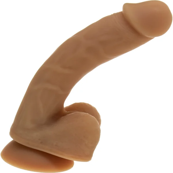 BMS Factory Addiction Andrew Posable Dual-Density Silicone Dildo with Suction Cup