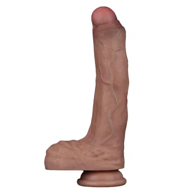 Lovetoy Dual Layered Silicone Dildo 8 5 Inches