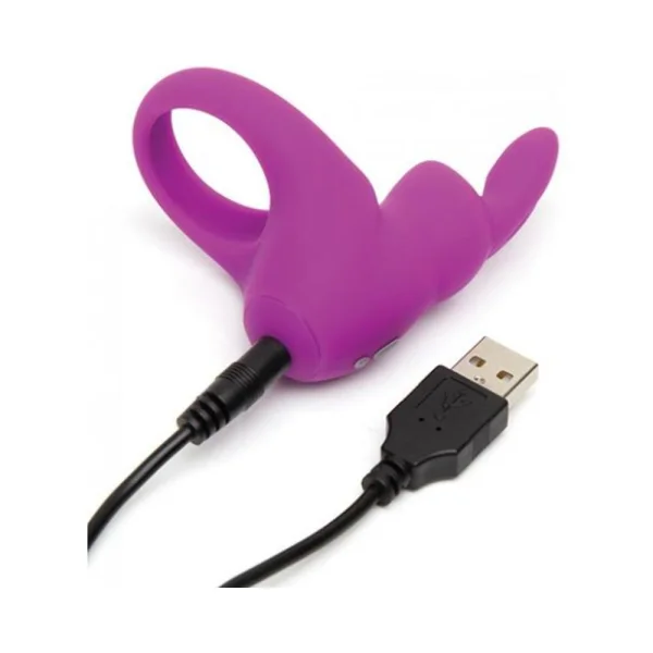 Happy Rabbit Rechargeable Cock Ring Purple — image 6 of 6