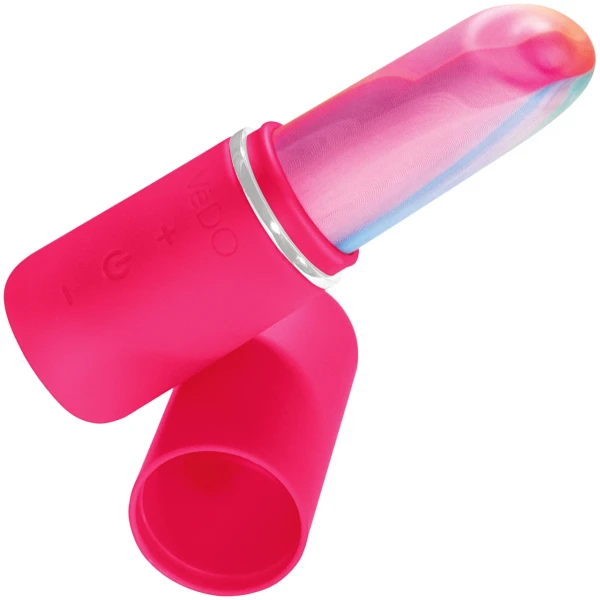 Retro Rechargeable Bullet Vibe in Pink