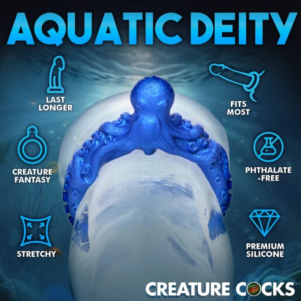 Poseidon's Octo-Ring Silicone Cock Ring