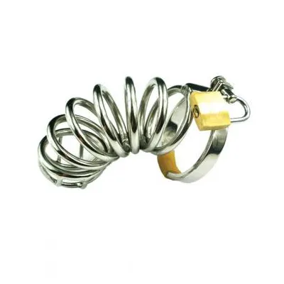 Rapture Stainless Steel Six Ring Cock Cage