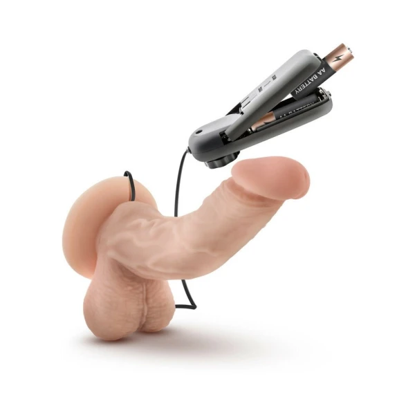 Dr. Skin - Dr. Ken - 6.5in Vibrating Cock With Suction Cup - Vanilla — image 9 of 12