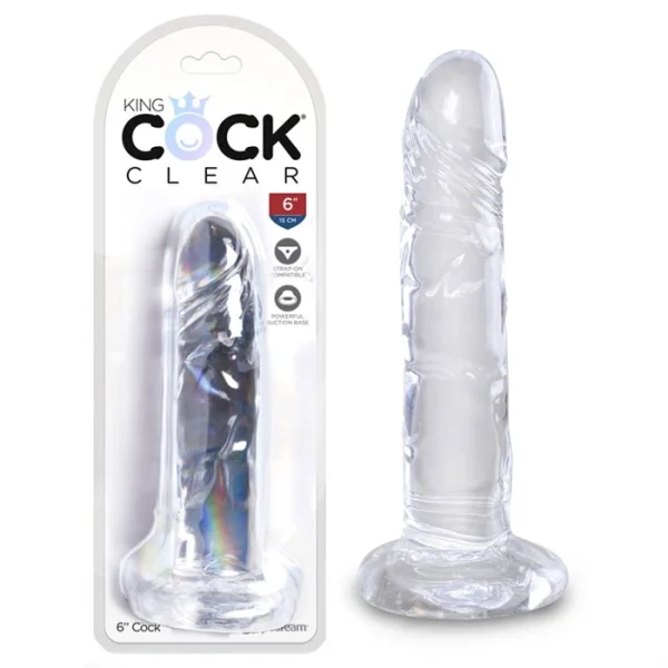 Pipedream Products King Cock Clear 6" Cock — image 5 of 5