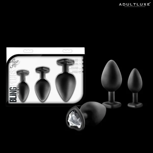Luxe Bling Butt Plugs Training Kit